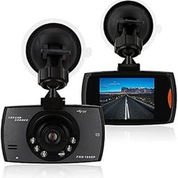 1080P, 2.4" LCD Screen Video 120° Wide Angle Lens Recording Car Front Dashboard-image-35
