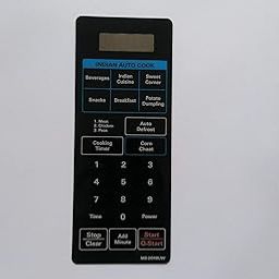 Payflip Microwave Oven Membrane Keypad Compatible/Replaceable with Microwave Model No - MS2049UW-1