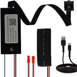 Spy Mission 1080p HD Mini pinhole Camera Operated Through Mobile 50 feet Distance Rechargeable Battery 32gb Memory Slot for Recording HD Video Recorder Surveillance Camera Series 1-10