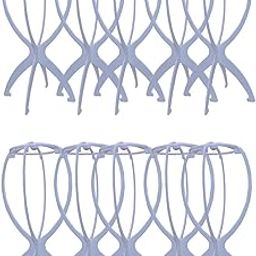 bnf® 10Pcs Hat Display Stand Stable Hat Holder Storage Stand for Salon Hairpieces white Health & Beauty |Salon & Spa Equipment |Hair & Makeup Mannequins-image-95