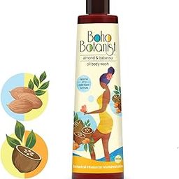 The Boho Botanist Almond & Babassu Oil Body Wash for dry skin | Infused with 8-botanical oils | SLS & Paraben Free | Dermat tested, suitable for all skin types | 200 ml-15