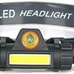 Care 4 COB LED Head Torch with USB Charging, 2 Modes, High Power, Waterproof, Black, 5 Cm, Rechargeable-29