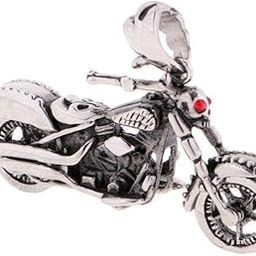 5xMens 316L Stainless Steel Gothic Motorcycle Biker Pendant for Chain Necklace-picture-10