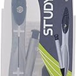 Maped Study Mechanical Pencil Compass (0.5 Mm)|Graphite | Rounder | Rounder compass | Geometry compass | Sturdy and strong performance | Die-Casted for durability-image-49