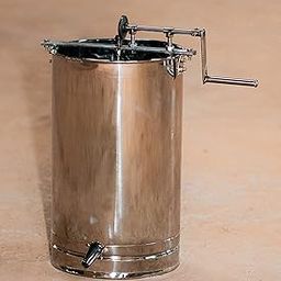 Honey Equip Honey Extractor 2 Super Frames (Stainless Steel) Apis Cerana Indica-image-12