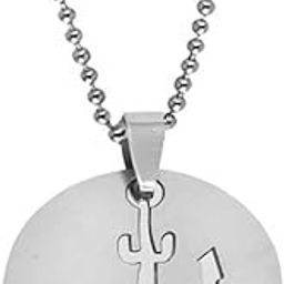 Shiv Jagadamba Arabic Allha Stylish Design Silver Stainless Steel Pendant Necklace Chain For Men And Women-image-84