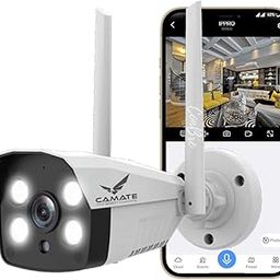 CAMATE Your Security Companion CMOSX Bullet IP Pro HD Smart WiFi Wireless IP CCTV Security Camera| Motion Detection | Night Vision | 2-Way Audio | Support 128GB Micro SD Card-26