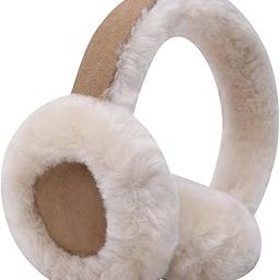 Classic Winter Earmuffs for Men Women, Unisex Sheepskin Earmuffs, Foldable Earmuffs, Outdoor Earmuffs, HU301US-image-59