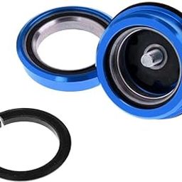 Mountain Bike 1 1/8 Threadless External Headset Sealed Top Cap Cover Blue-image-12
