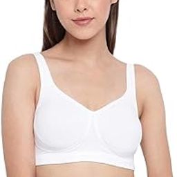 Women's Cotton Everyday Bra - Non-Padded, Non-Wired, Full Coverage, Fab-Cool Technology and Side Support Shaper-26