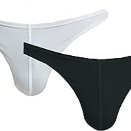 Men's Polyester BRIEF (Pack of 2) (ZSH-ML-611-WH-BK_White - Black_Free Size)-image-21