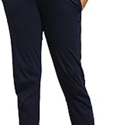 Maternity Comfort Cotton Beige Pants Women - Pregnancy Pants Over-Belly Design and Elastic Waistband - Ideal Gift for Women and All Mums-to-Be-image-3