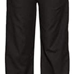 Black CottonSlub Palazzo | Palazzo | Pants for Women | Plus Size XS to 8XL-image-1