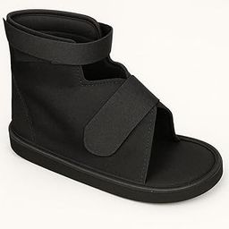 Dr Helix Cast Shoe for Foot Plaster & Orthopedic Support, Black (Size-L)-image-100