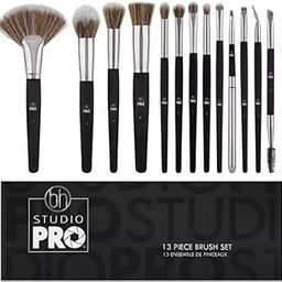 BH STUDIO PRO Professionnels Makeup Brush Set of 13 - Black-15