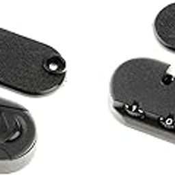 Crafscorp- Repair Replacement Luggage Number Lock for Trolley Suitcase Bags Pack of 2 Safety Lock (Black)-Combo of 2 Lock-image-55