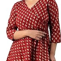 Women Cotton Angrakha Kurti-image-23