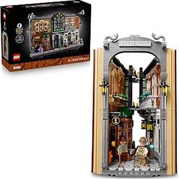 LEGO Icons Sherlock Holmes: Book Nook Kit, Bookshelf Décor Building Set 10351 Building Blocks for 18+ Gift-17