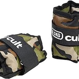Cult (0.5Kg X 2) Ankle Weight Bands (Camouflage) | For Gym and Training Ankle Weight for Men & Women | Wrist Ankle | Finest-Quality | Fixed Weight | Multi-Purpose-picture-18