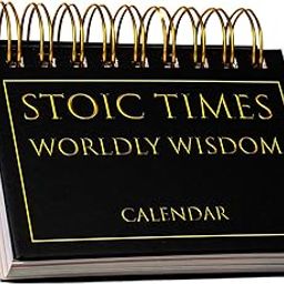 Stoic Quotes Daily Flip Calendar Perpetual 365 Days Inspiration Motivation Home Office Desk Decor-32