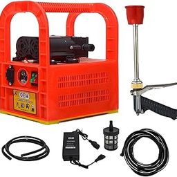 OEM Portable Double Motor Battery Sprayer with 12V14A Battery, Special Gun, and 10-Meter Pressure Pipe – Ideal for Gardening, Pesticide Application, Car and Bike Washing, and Home Cleaning TP01-image-61