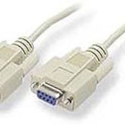 Null Modem Cable, DB9 F To F, 10FT-11