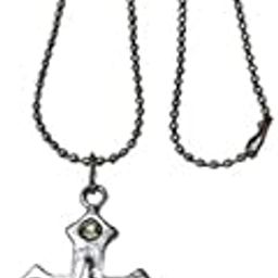 Beauty Tool (Jesus) Locket With Chain Stainless Steel Chain for Boys and Girls Pendant Set. |pack of 1 |(silver color)-image-82