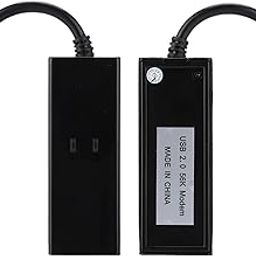 SIK External Data Modem, Demodulator 56Kbps Download Speed Quick Connection for Signal Transmission-10