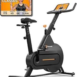 Flexnest Flexbike Lite|Smart Bluetooth Exercise Cycle For Home With 500+ Live Classes,100+ Virtual Rides On App,100 Resistance Levels Cycle For Exercise At Home Gym Workout & Cardio Spin Bike(Black)-2