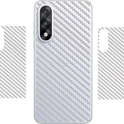 Berries™ (Pack of 2) Back Lamination Skin Compatible for ONEPLUS NORD 5 5G || 3D Carbon Fiber Ultra-Thin Protective Film (Transparent) with Easy Installation KIT-image-70