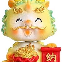 ARTISOUL® Chinese New Year Dragon Figurine New Year DIY for Living Room Home Bookshelf Style B | Home Decor | Figurines-image-9