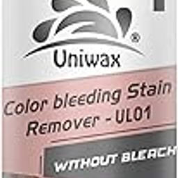uniwax UL01 Color Bleeding Stain Remover without Bleach, color stain remover for fabric 200 ml, 1 Pack-17