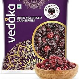 Vedaka Premium Whole Dried Cranberries, 100g-image-51