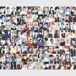 CLICKEDIN ( Set of 112 Exclusive BTS Photocards, 16 Pics Of All 7 Members, (Size - 4.25 × 3 inch) Merch For Girls Army, Photo Cards For Room Decor, Journal Supplies, Scrapbooks-19