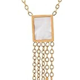 Voyage Gleaming Fringe-Tastic Gold Pendant|Women With Chain Pendants|Pendants For Women|Chic|Travel|Everyday|Stylish|Gift for Women|-image-40