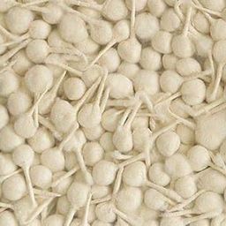 Phool Batti Cotton Round Wicks for Diya Puja Aarti White 400 Pieces-image-46