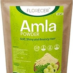 Florecer Amla Powder For Hair | Skin Care | Organic | Indian Gooseberry Powder | Hair Colour Black| Hair Mask-100 Gram-image-61