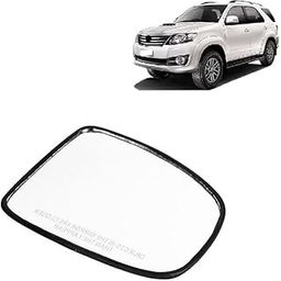 DD CUSTOM Left [Passenger] Side View Sub Mirror Glass Plate for Toyota Fortuner Type-1-2