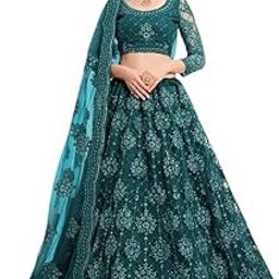 Women's Net Sequin Embroidery Lehenga Choli with Dupatta_W_Purple_CHOLI_02FP-picture-26