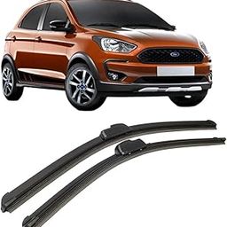 Wheelyfine® Frameless design high performance wiper suitable for ford freestyle, (pack of 2) Dr side-22 inch, Pa side-16 inch-24