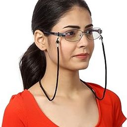 vision Unisex Adult Nylon Eyeglass Holder Strap Cord | New Chain Adjust on Sunglasses | Anti-slip Retainer Lanyard String Eyewear Frame | Specs Mask Chains-74