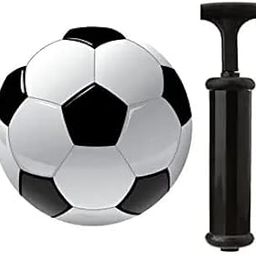 BlackGI Sports & White Football Size-5 (1 Football) with || Pump Free || Material: Rubber-image-82