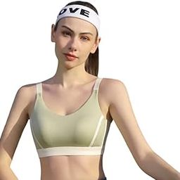 High Support Sports Bra for Women, Wireless, Non-Bounce, Adjustable 3-Tier Back Hook, Running, Yoga, Fitness, No Shaking Bra-image-98