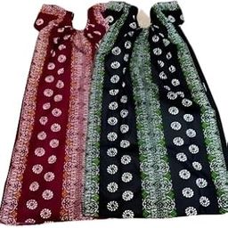 Womens' Cotton Batik Printed Combo Nighty-picture-19