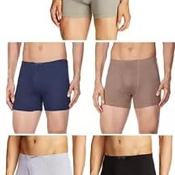 94 Regular FIT Solid Cotton Premium Trunk Underwear(Pack of 5)-picture-37