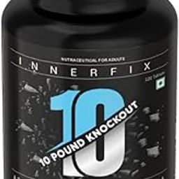 INNERFIX 10 Pound Knockout | Advance L-Carnitine Formula | 120 Tablets | 850mg Per Serving | Pre Workout Supplement - For Men & Women-image-50