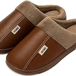 krystle Men's & Women's Fleece Lined Slippers – Soft and Comfortable Slip-Ons (Multicolor,Multisize)-picture-10