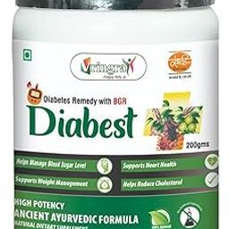 Vringra Diabetes Care Powder- Diabetic Powder - Support To Control Sugar Level - Support Weight Management 200gm-image-98