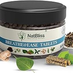 NatBliss Breathe Ease Tablets – Herbal Lung Detox & Respiratory Support | With Dashmool, Vasa, Kantkari & Sunthi | 100% Natural – 60 Tablets-image-22