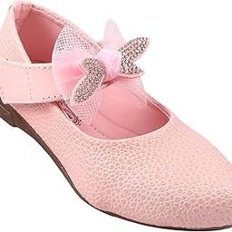 Fashionable Durable DANEDAR Pink Leather Belly AKA Mary Jane Shoes for Girls of 2 Years | 3 Years | 4 Years | 5 Years | 6 Years | 7 Years | 8 Years | 9 Years-picture-14